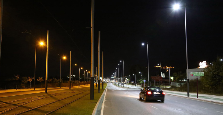 LED路燈節能施工改造