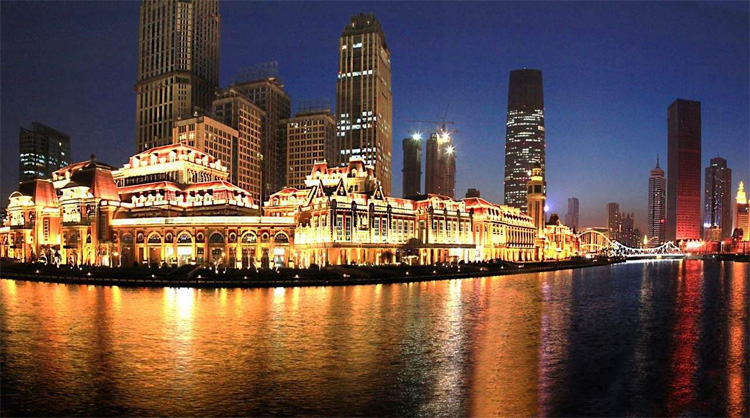 城市景觀(guān)夜景照明